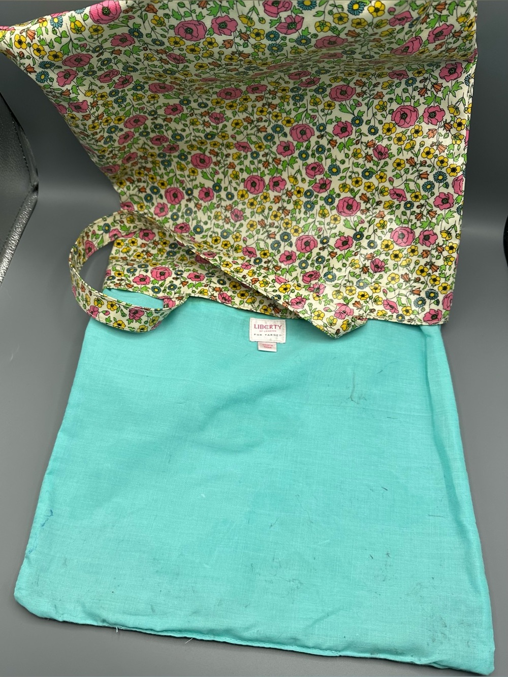 Liberty of London for Target Pink Floral Tote Bag - Picture 3 of 9